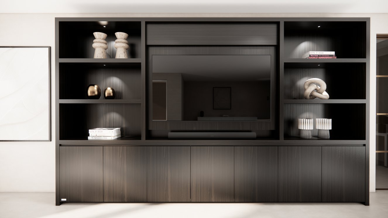 Cinewall	Andrew King-size 350-410	cm Eiken