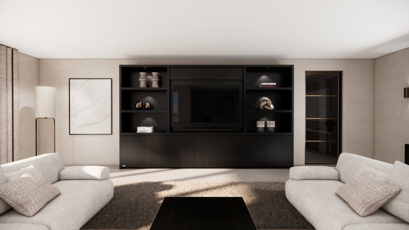 Cinewall	Andrew King-size 350-410	cm Eiken