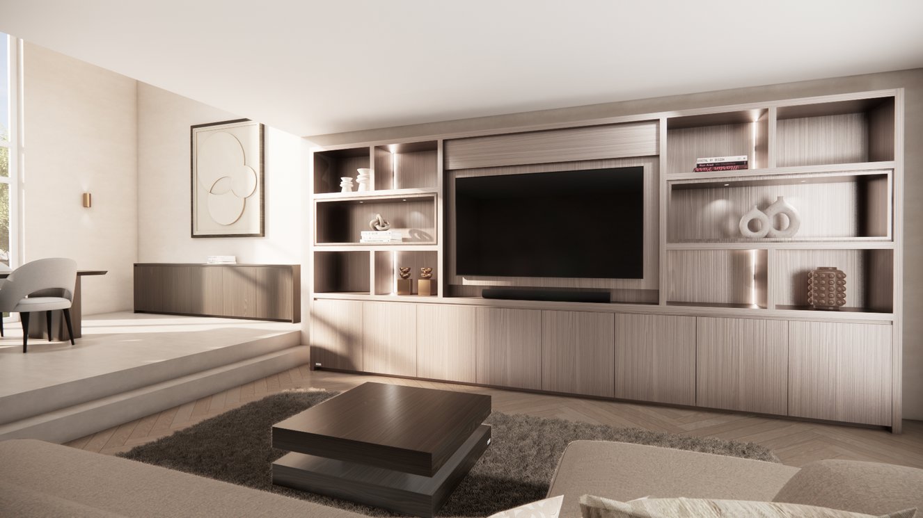 Cinewall	Moncetti Royal-size 420-480	cm Eiken