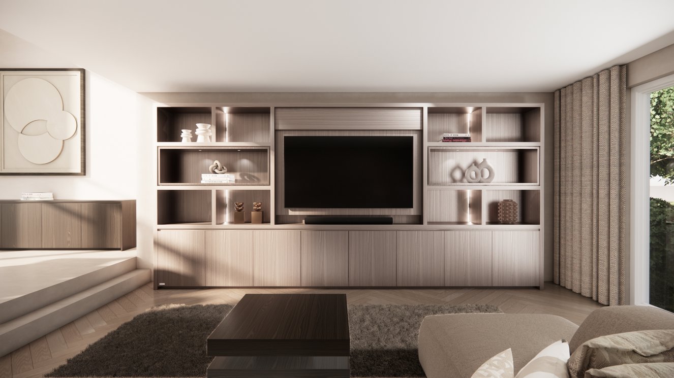 Cinewall	Moncetti Royal-size 420-480	cm Eiken