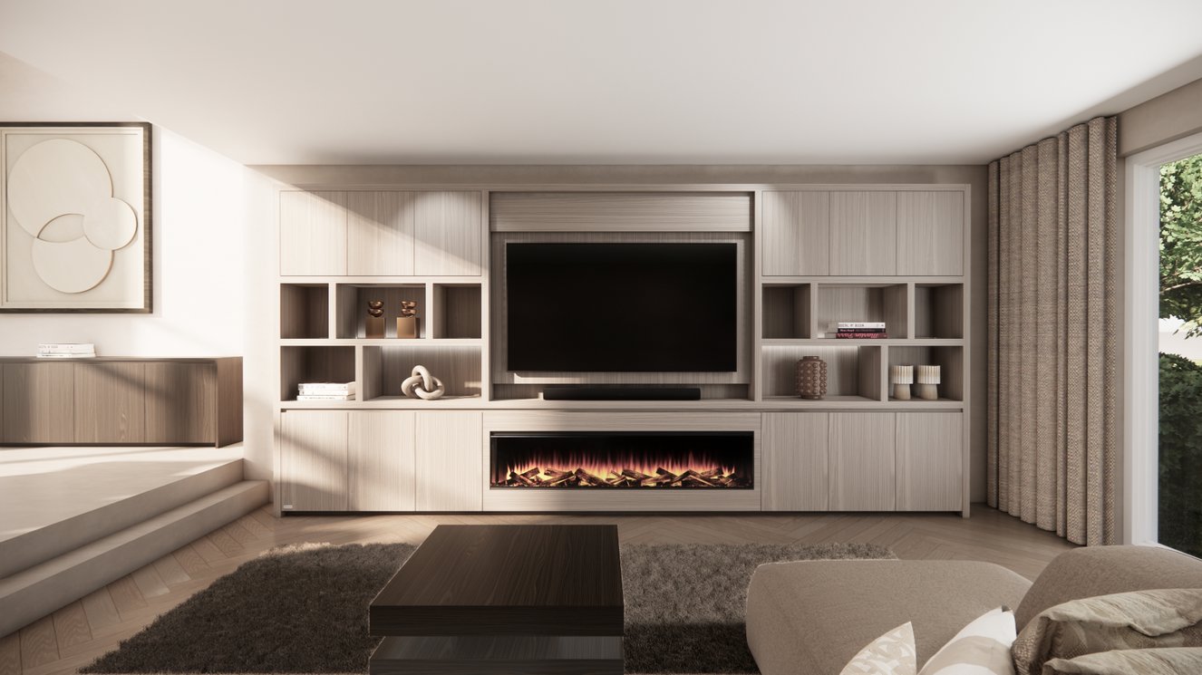 Cinewall	Laurel Royal-size 420-480	cm Eiken British	Fires