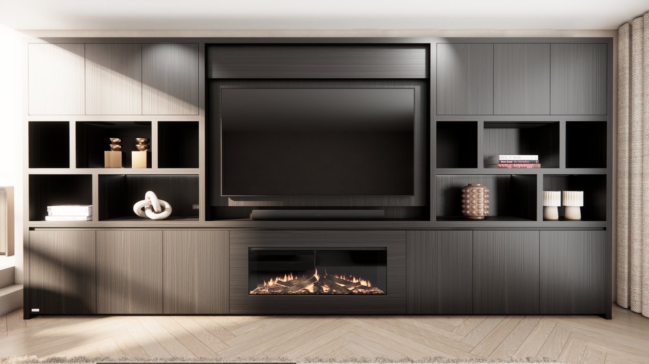 Cinewall	Laurel Royal-size 420-480	cm Eiken British	Fires