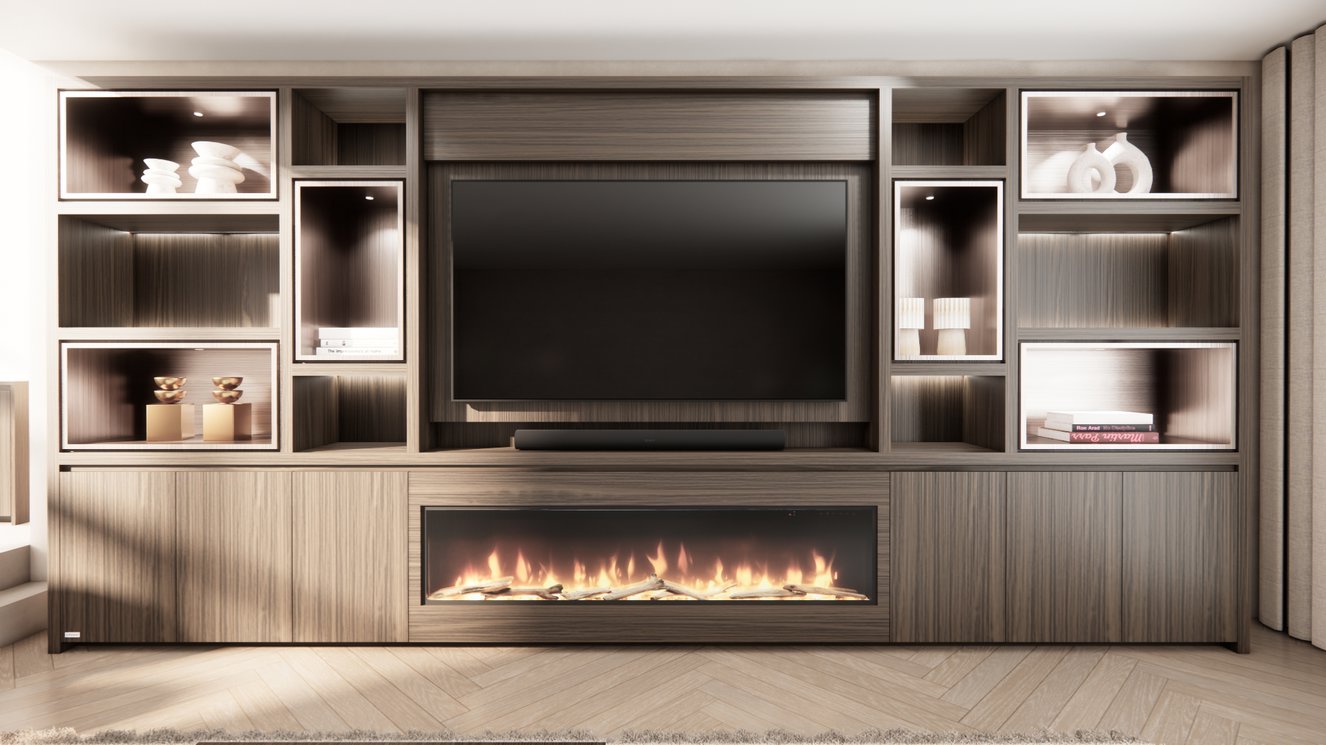 Cinewall	Gatsby Royal-size 420-480	cm Eiken Dimplex