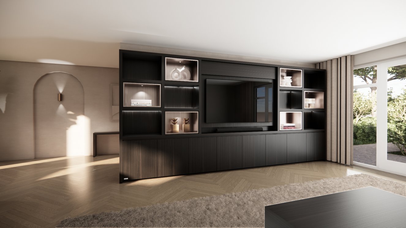 Cinewall	Emily Royal-size 420-480	cm Eiken