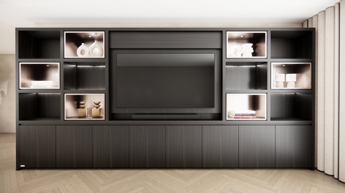 Cinewall	Emily Royal-size 420-480	cm Eiken