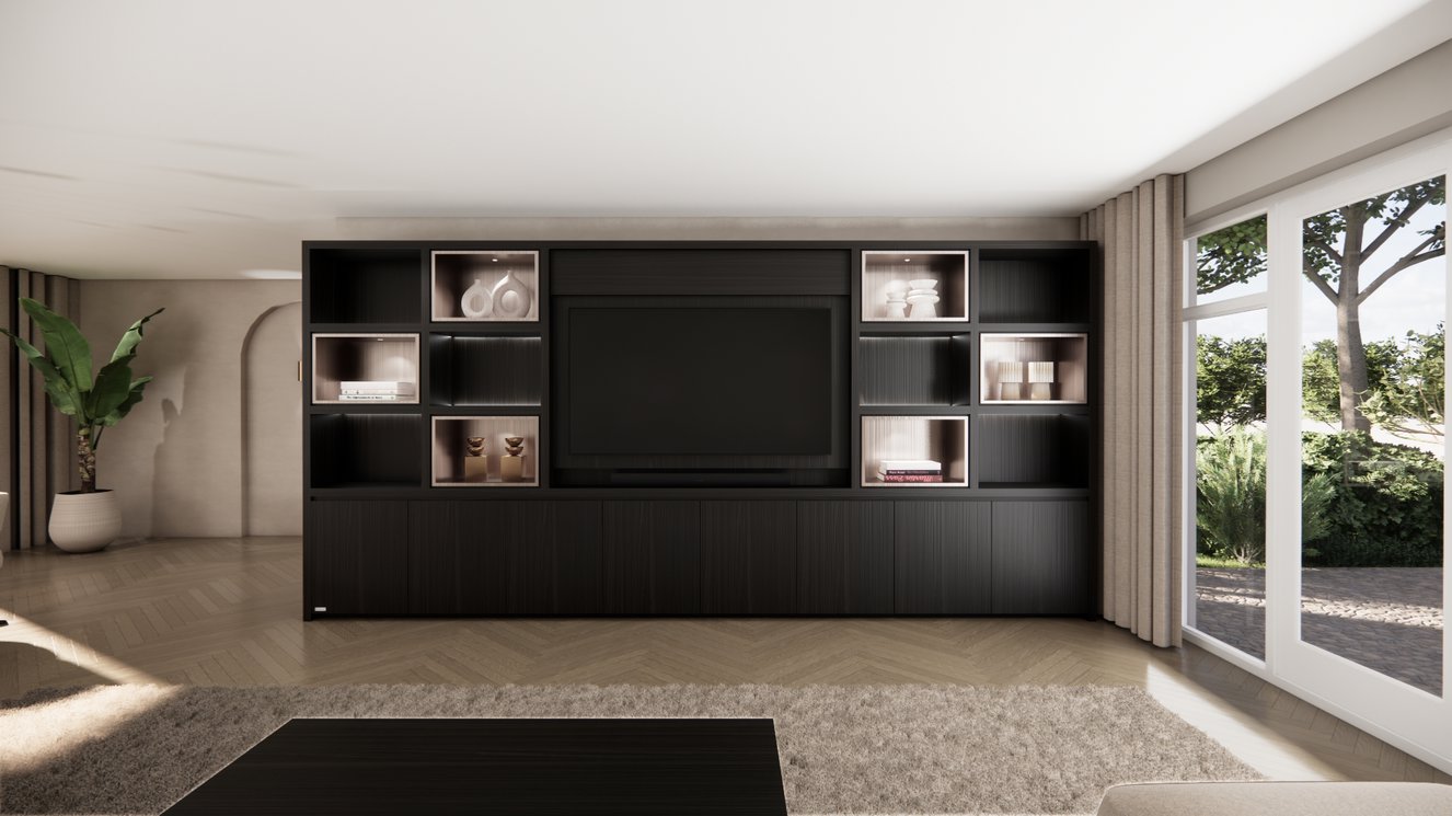 Cinewall	Emily Royal-size 420-480	cm Eiken