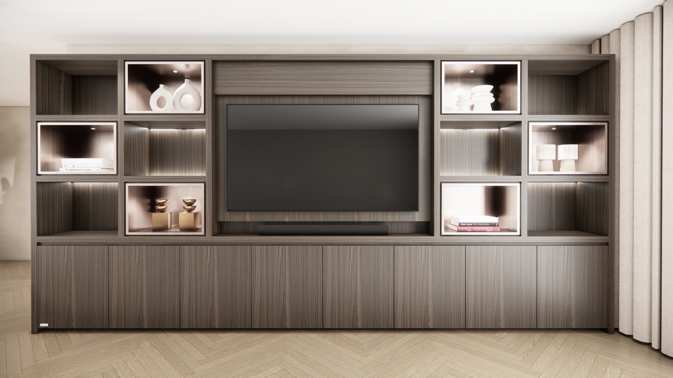 Cinewall	Emily Royal-size 420-480	cm Eiken