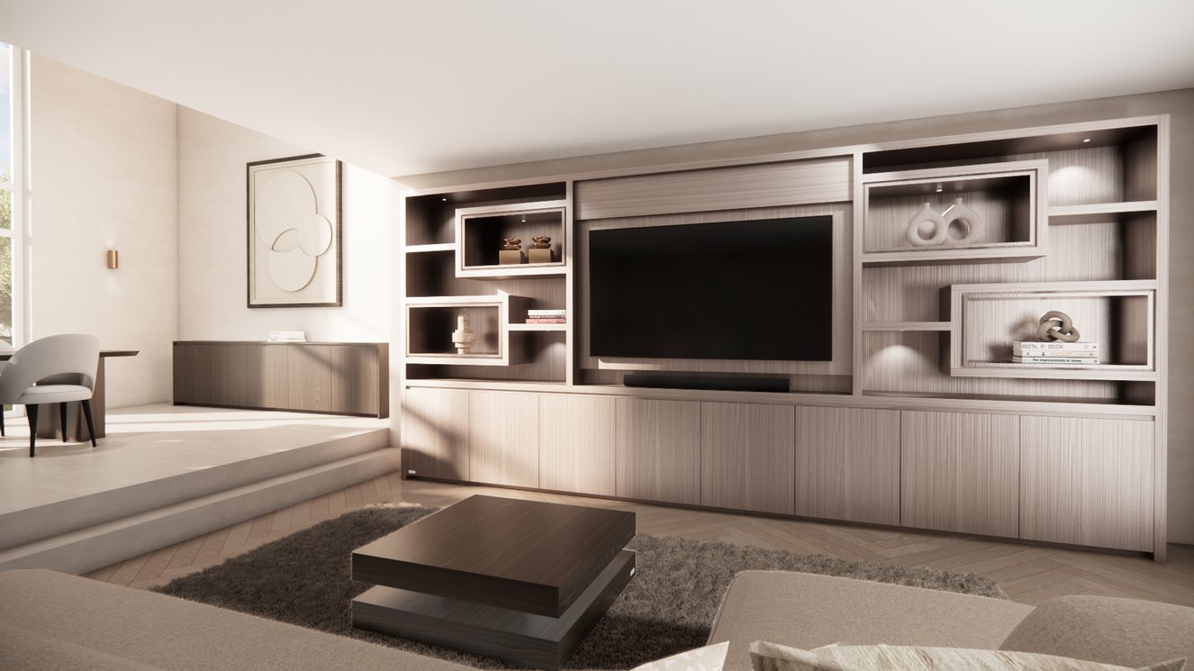 Cinewall	Monroe Royal-size 420-480	cm Eiken