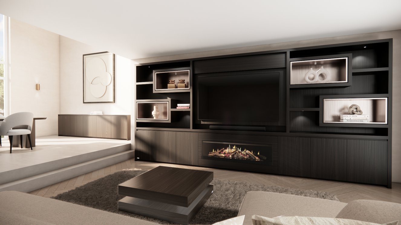 Cinewall	Monroe Royal-size 420-480	cm Eiken Kalfire	E-SERIE