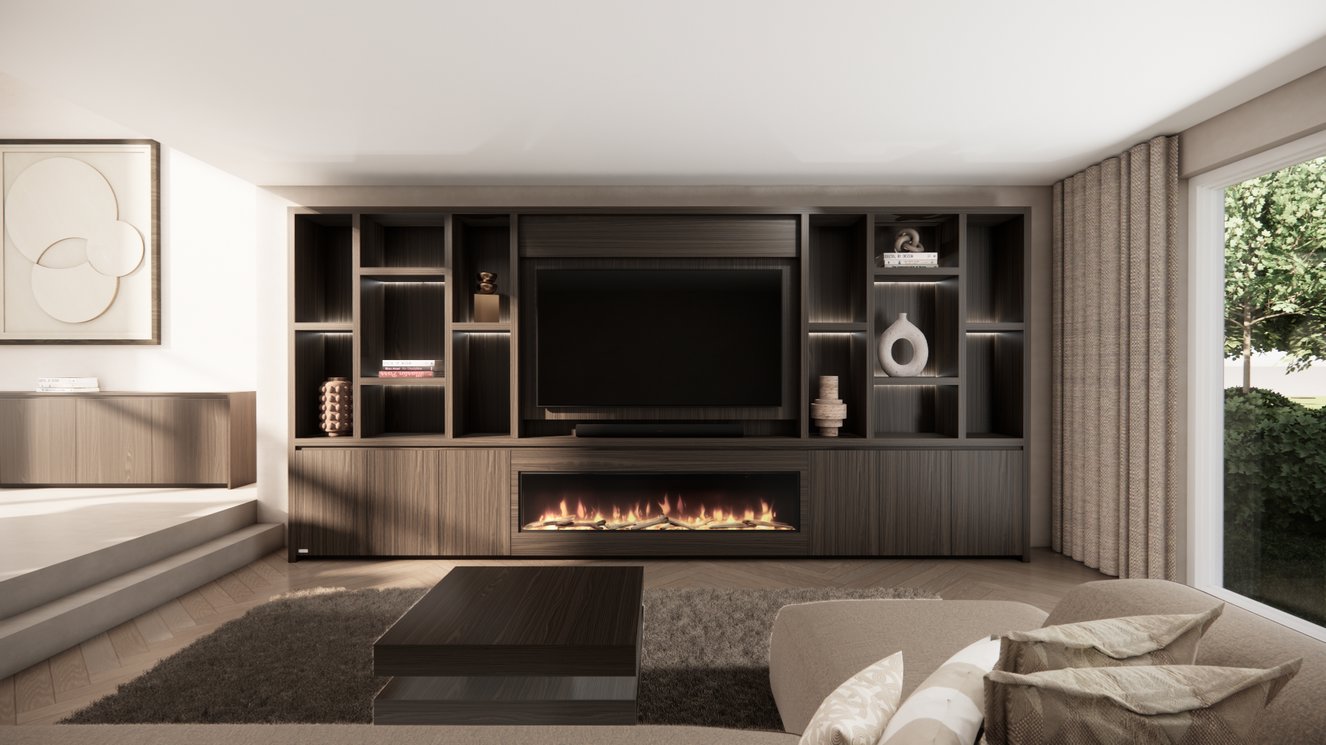 Cinewall	Hudson Royal-size 420-480	cm Eiken Dimplex