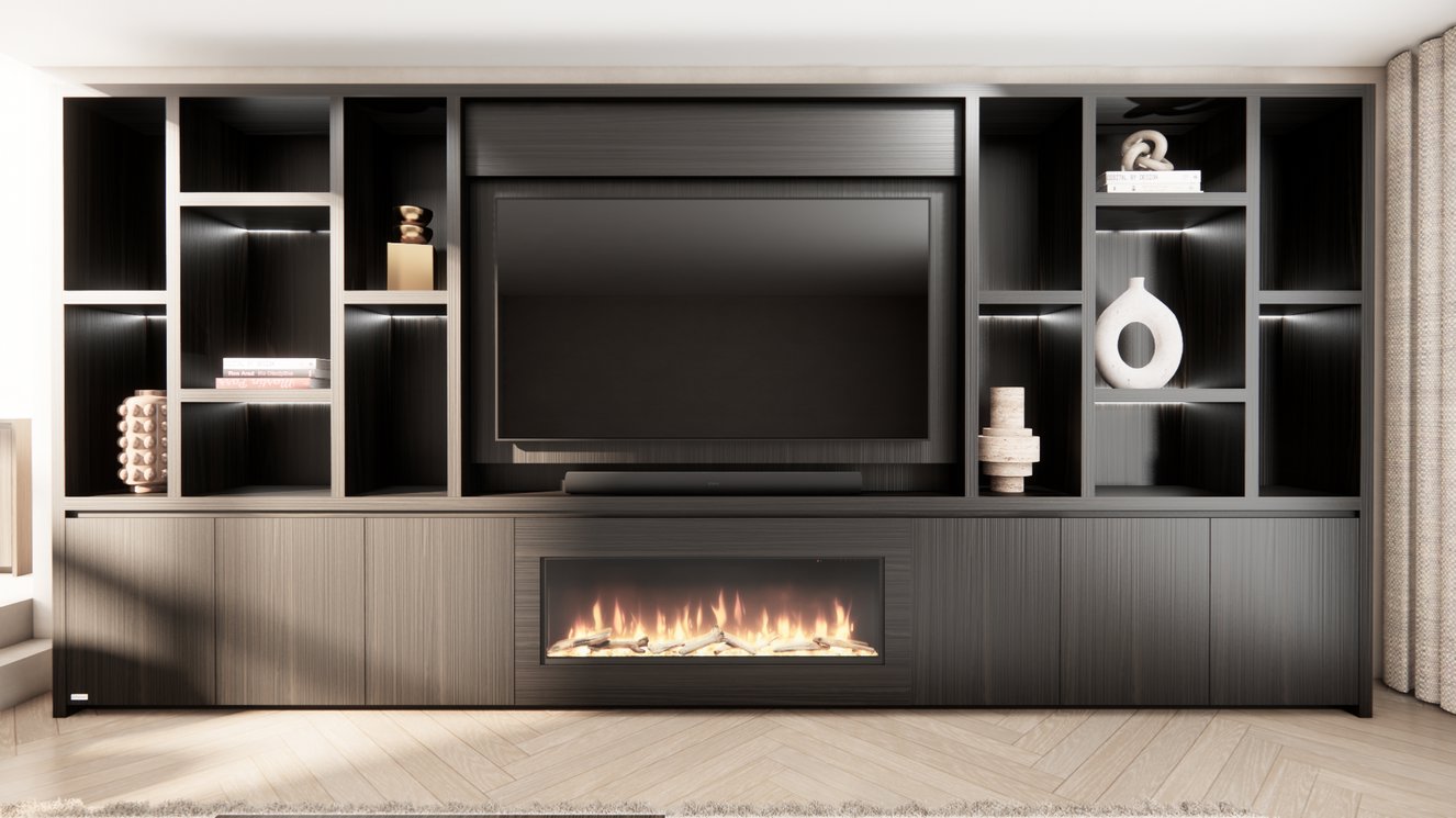 Cinewall	Hudson Royal-size 420-480	cm Eiken Dimplex