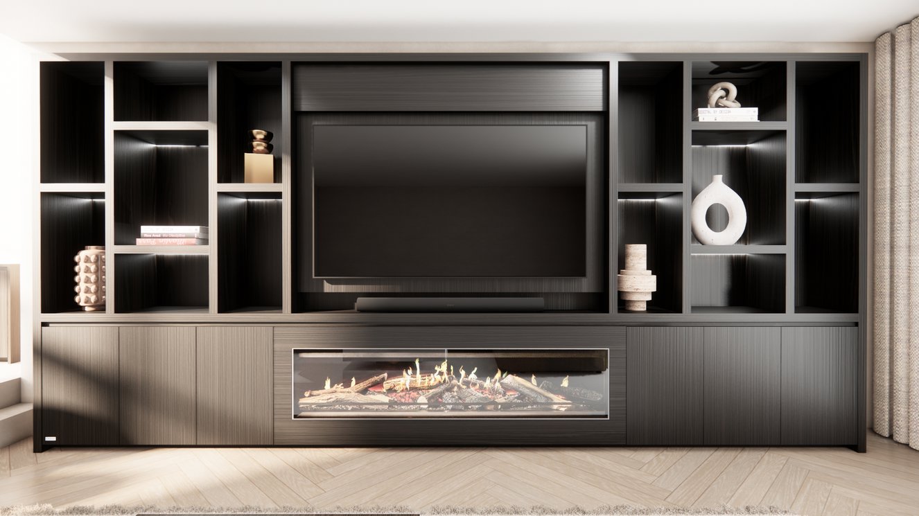 Cinewall	Hudson Royal-size 420-480	cm Eiken Kalfire	E-ONE