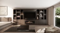 Hudson Cinewall Royal-size 420-480 cm Eiken Kalfire E-65