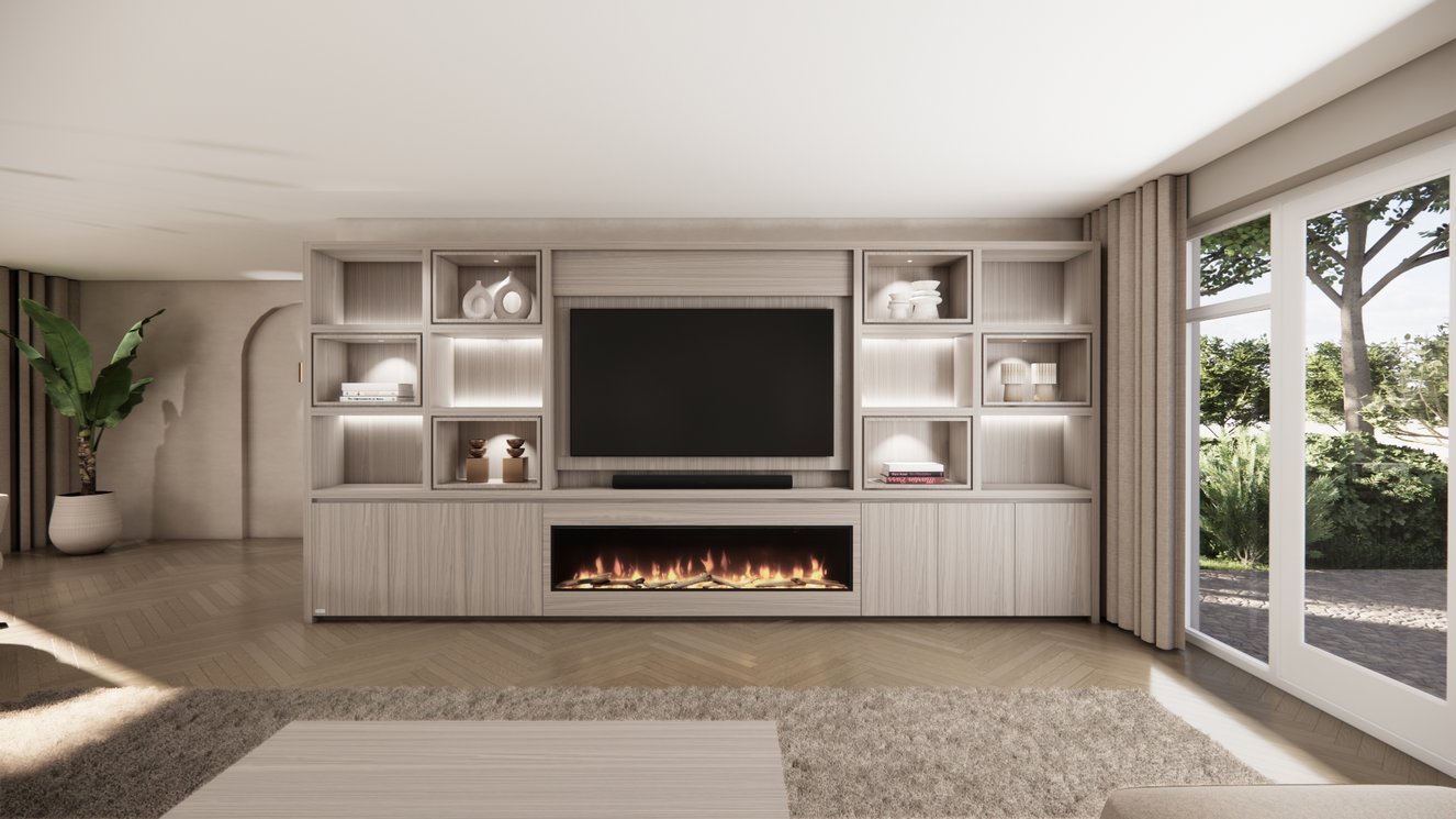 Emily Cinewall Royal-size 420-480	cm Eiken Dimplex