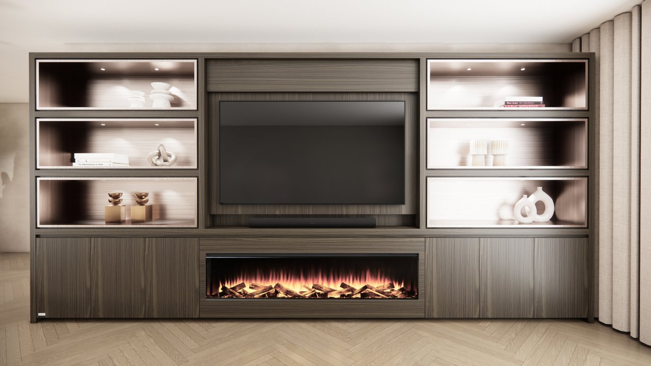 Cinewall	Rowan Royal-size 420-480	cm Eiken British	Fires
