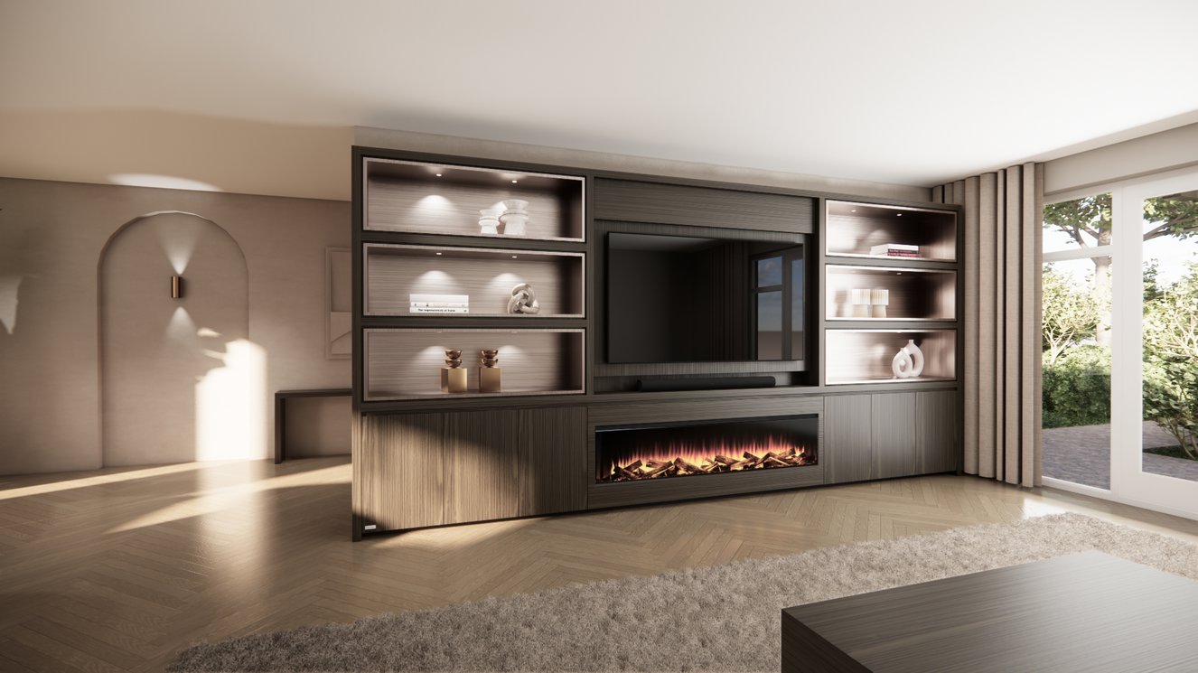 Cinewall	Rowan Royal-size 420-480	cm Eiken British	Fires