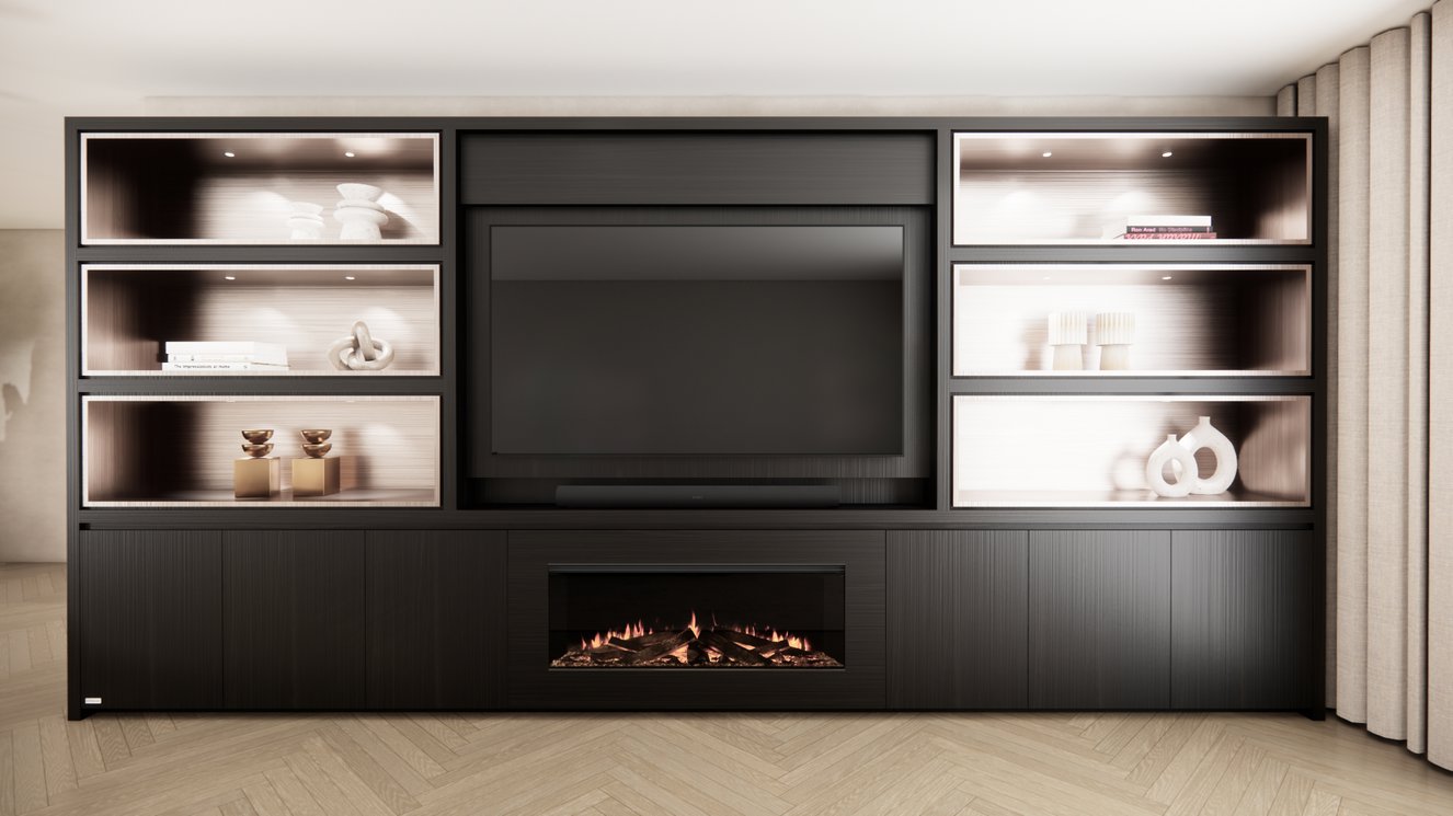 Cinewall	Rowan Royal-size 420-480	cm Eiken British	Fires