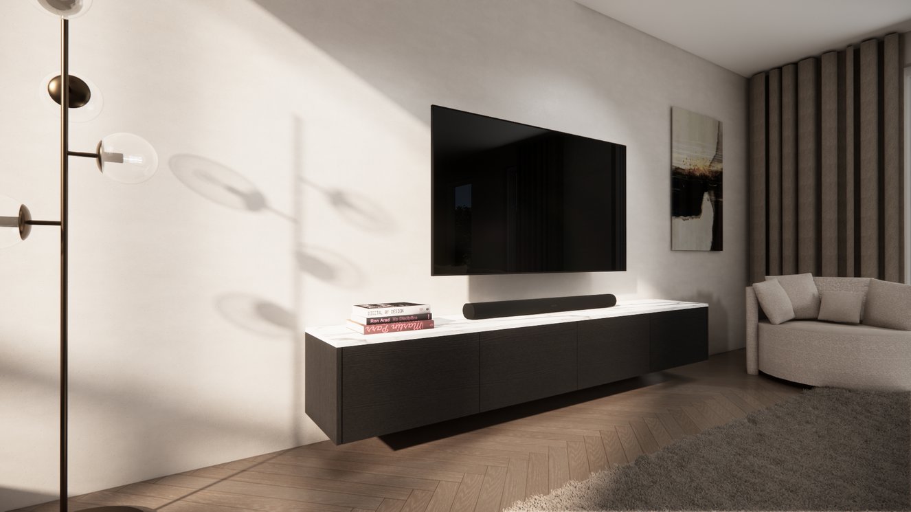 Tv-Meubel	Murphy Melamine 4	Kleppen Eiken Marmer	blad