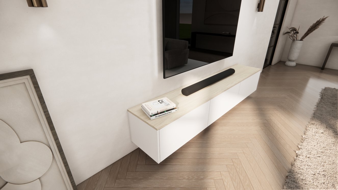 Tv-Meubel	Murphy Melamine 3	Kleppen Eiken Blad