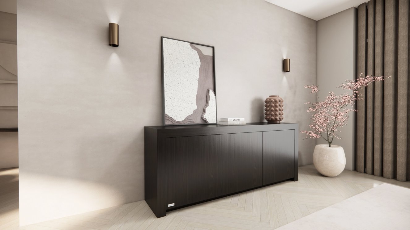 Bezos Dressoir 3-deurs Staand Eiken