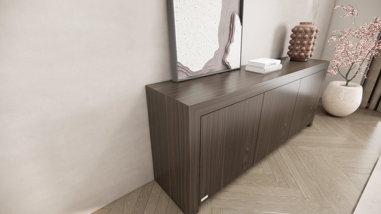 Bezos Dressoir 3-deurs Staand Eiken