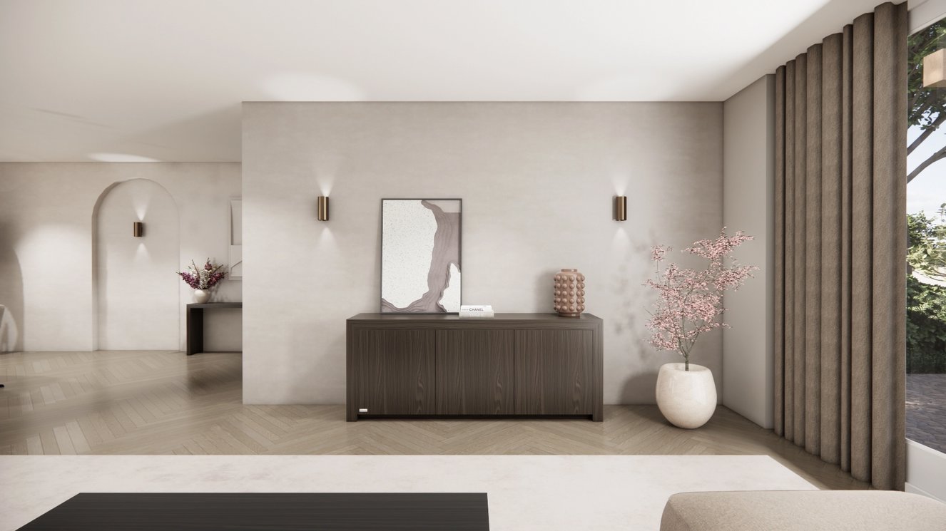 Bezos Dressoir 3-deurs Staand Eiken