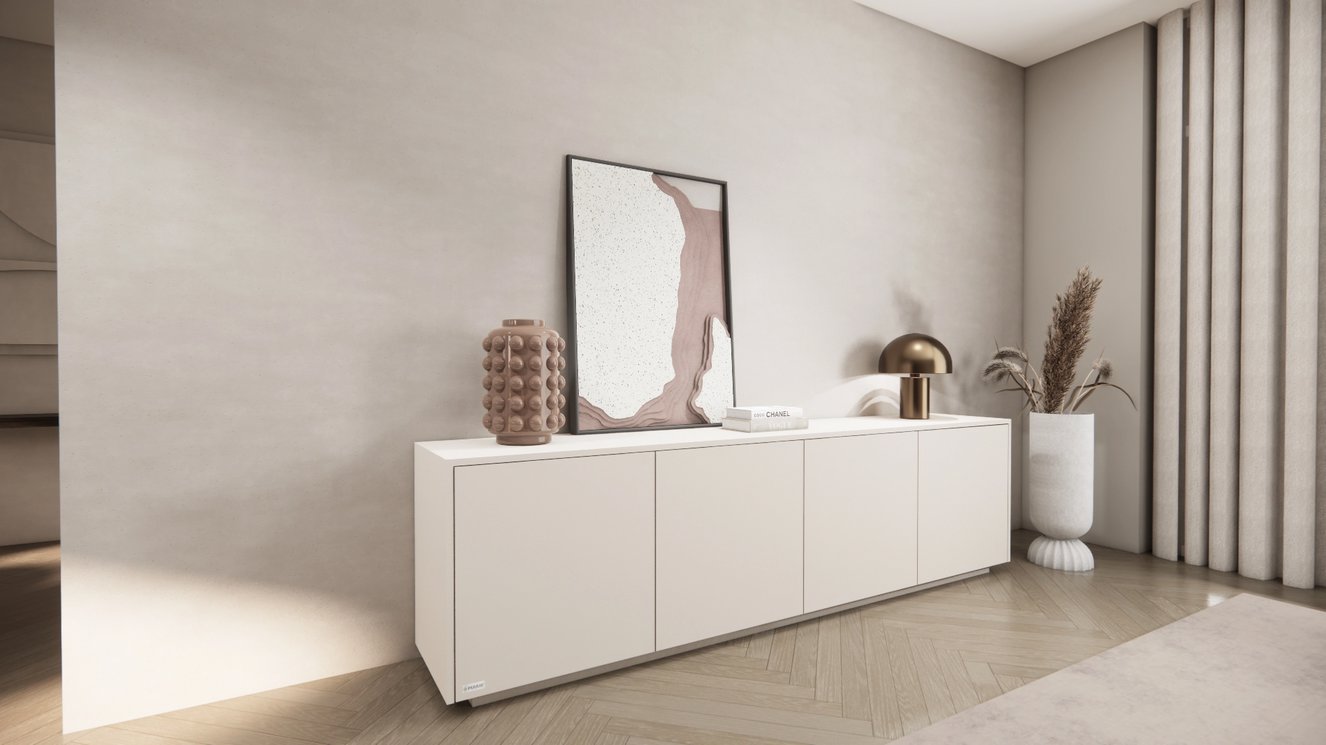 Johnson Dressoir 4-deurs Staand