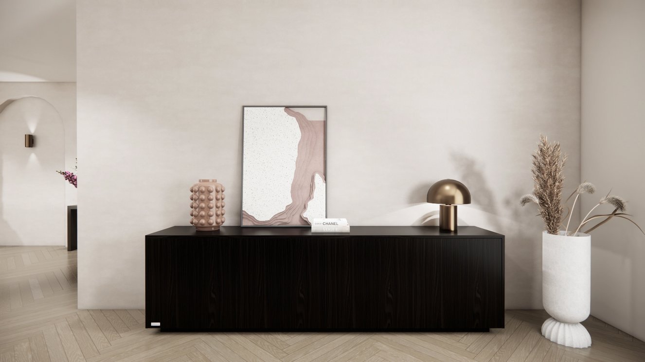 Johnson Dressoir 4-deurs Staand Eiken