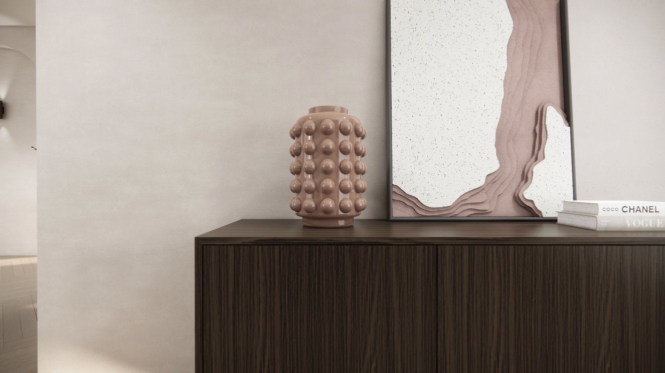 Johnson Dressoir 4-deurs Staand Eiken