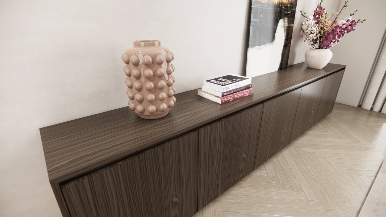 Mason Dressoir 5-deurs Staand Eiken