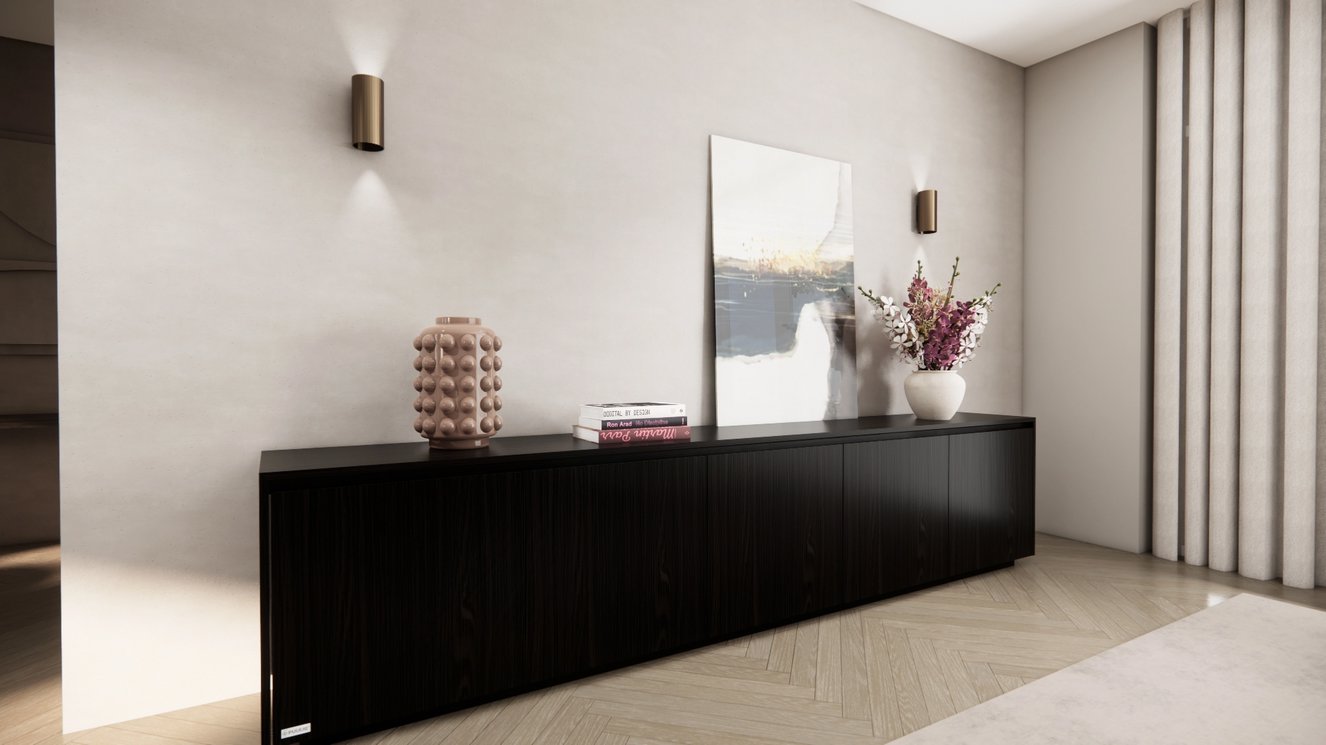 Mason Dressoir 5-deurs Staand Eiken