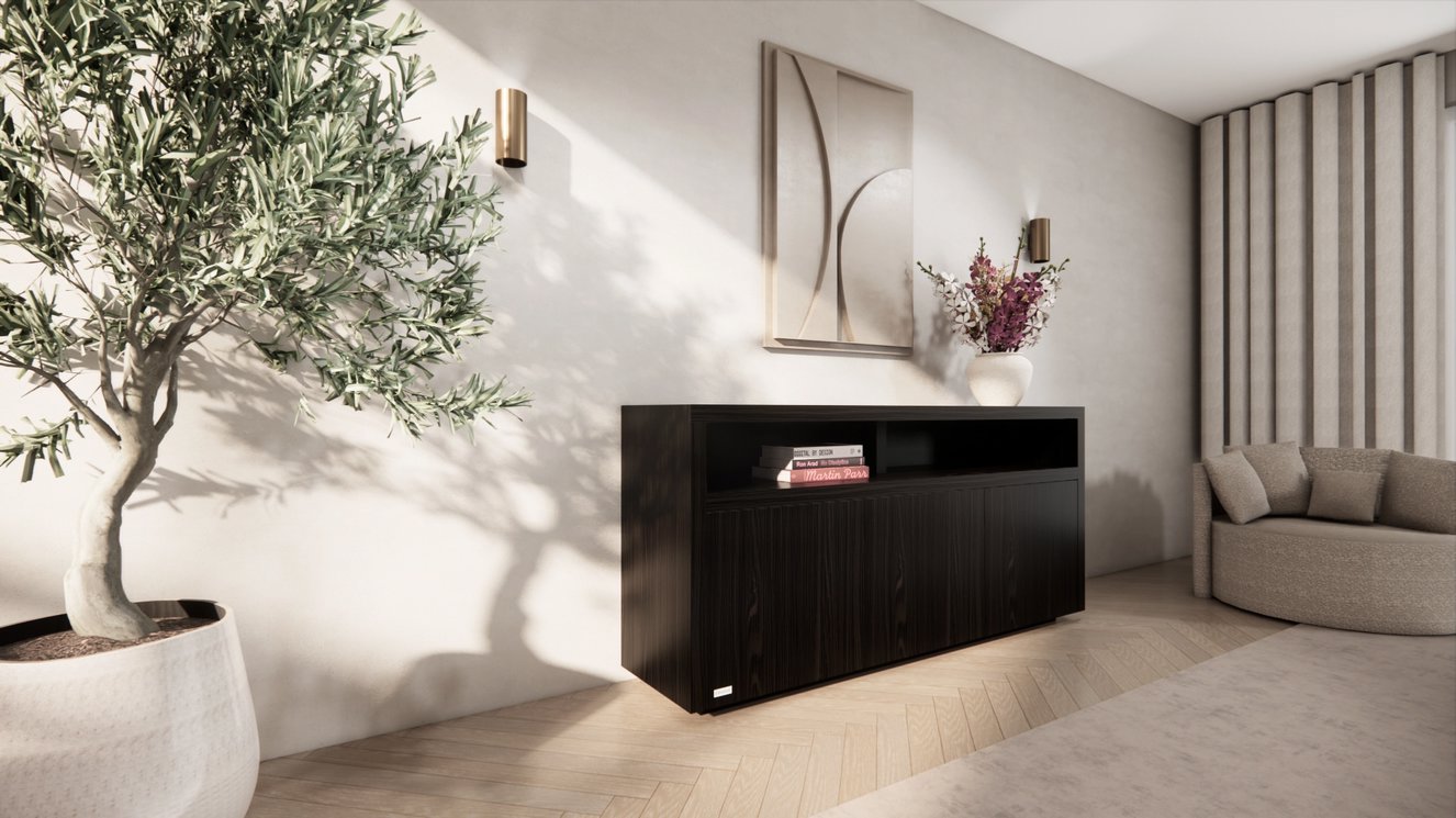 Ferrero Dressoir 3-deurs Staand Eiken