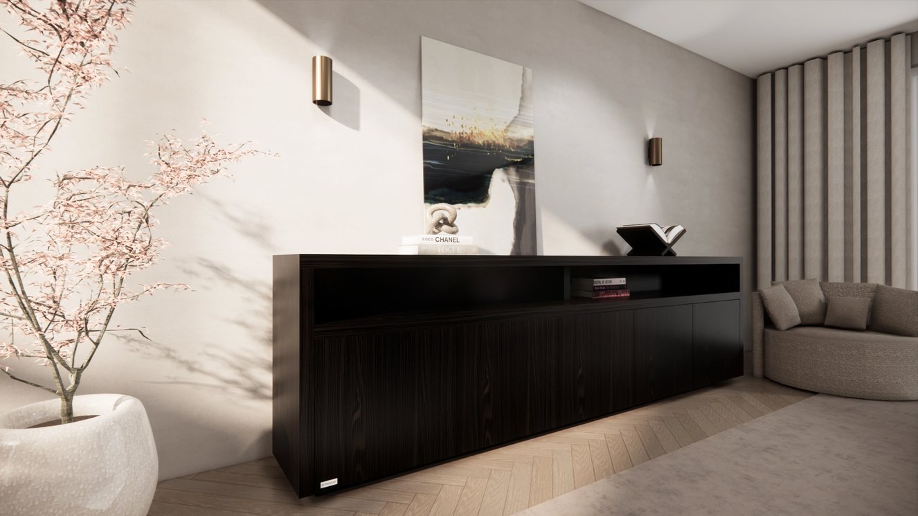 Ferrero Dressoir 5-deurs Staand Eiken