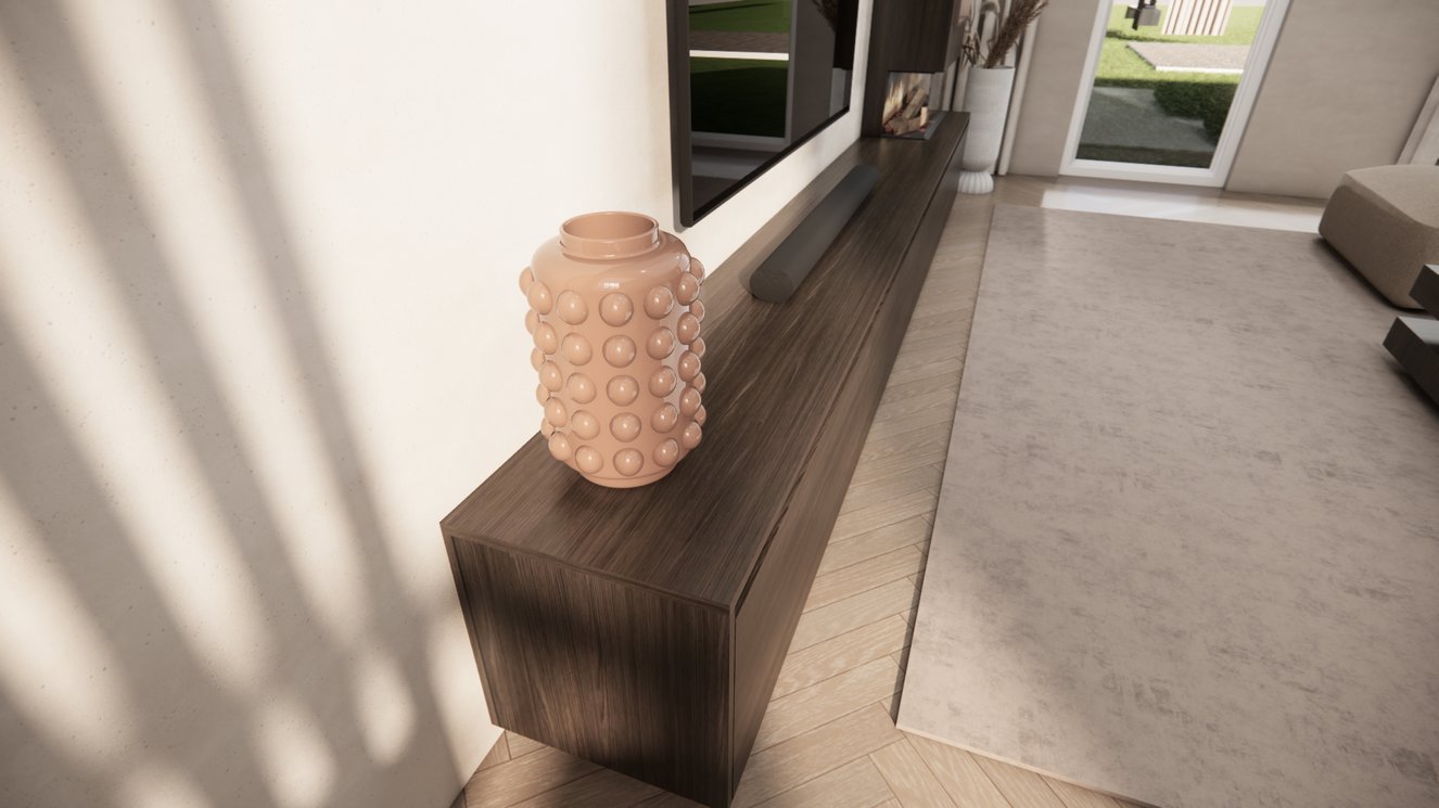 Tv-Meubel	Mason British	Fires	870 4-kleppen Chimney Excellent