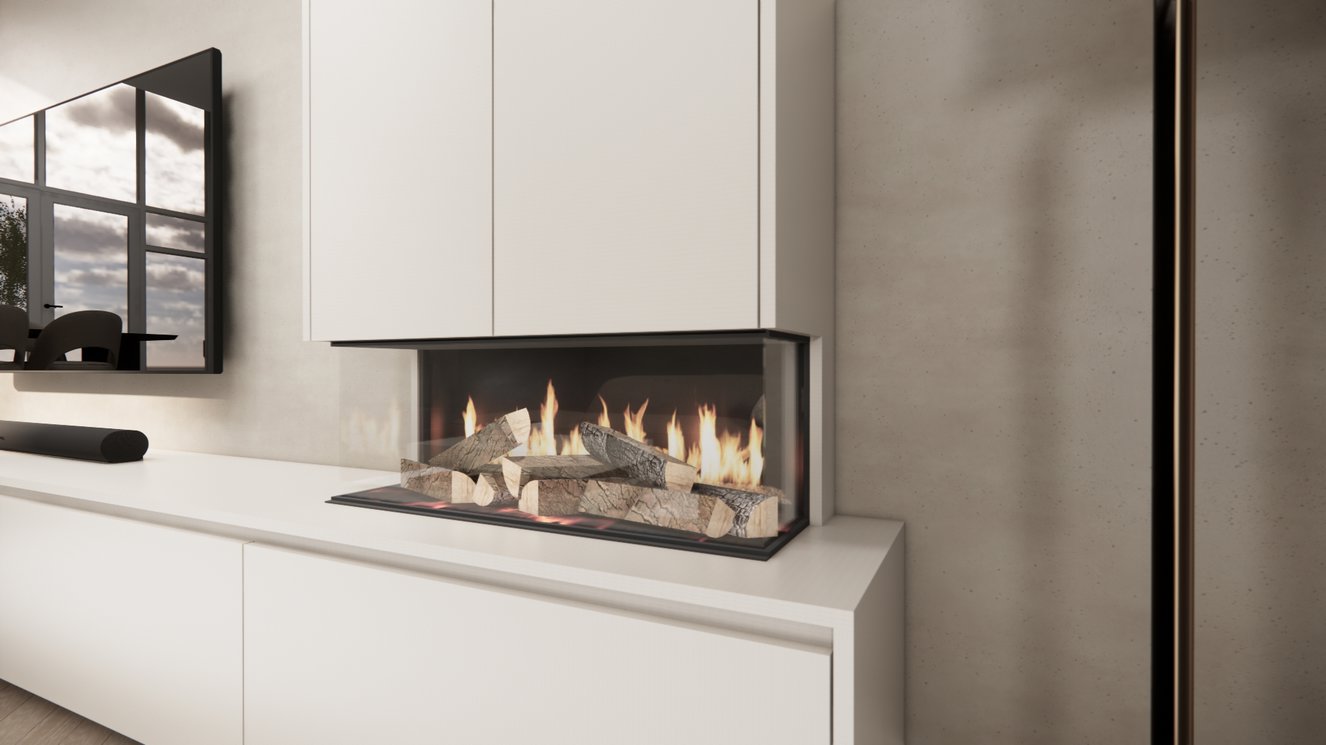 Tv-Meubel	Mason British	Fires	870 4-kleppen Chimney Royal