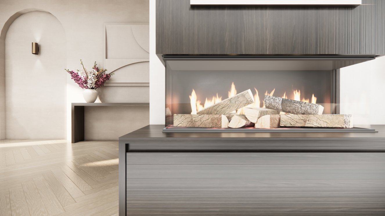 Tv-Meubel	Mason British	Fires	870 3-kleppen Chimney Excellent