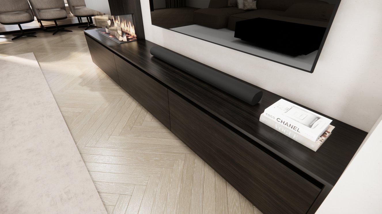 Tv-Meubel	Mason British	Fires	870 3-kleppen Chimney Grand