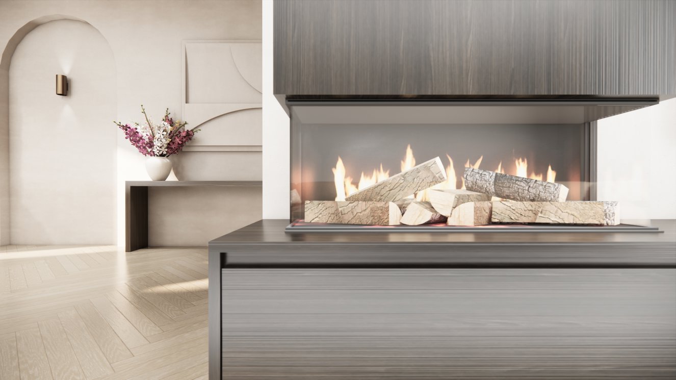 Tv-Meubel	Mason British	Fires	870 3-kleppen Chimney Grand