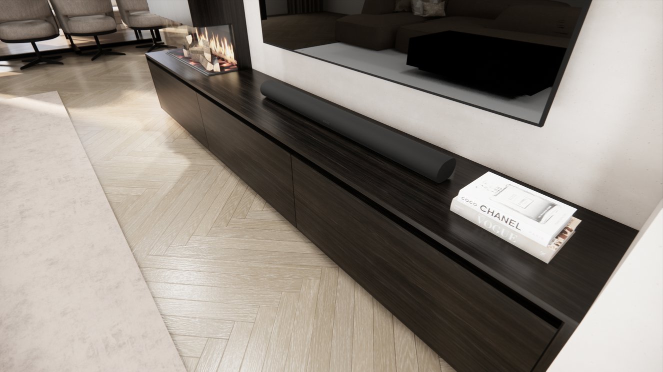 Tv-Meubel	Mason British	Fires	870 3-kleppen Chimney Majestic