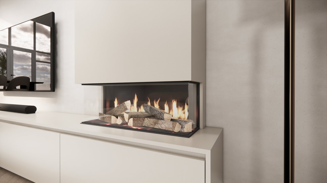 Tv-Meubel	Mason British	Fires	870 4-kleppen Chimney Classic