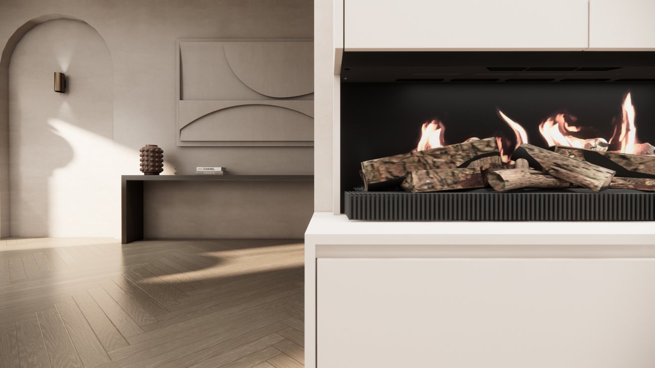 Tv-Meubel	Mason Kalfire	E55 4-kleppen Chimney Royal