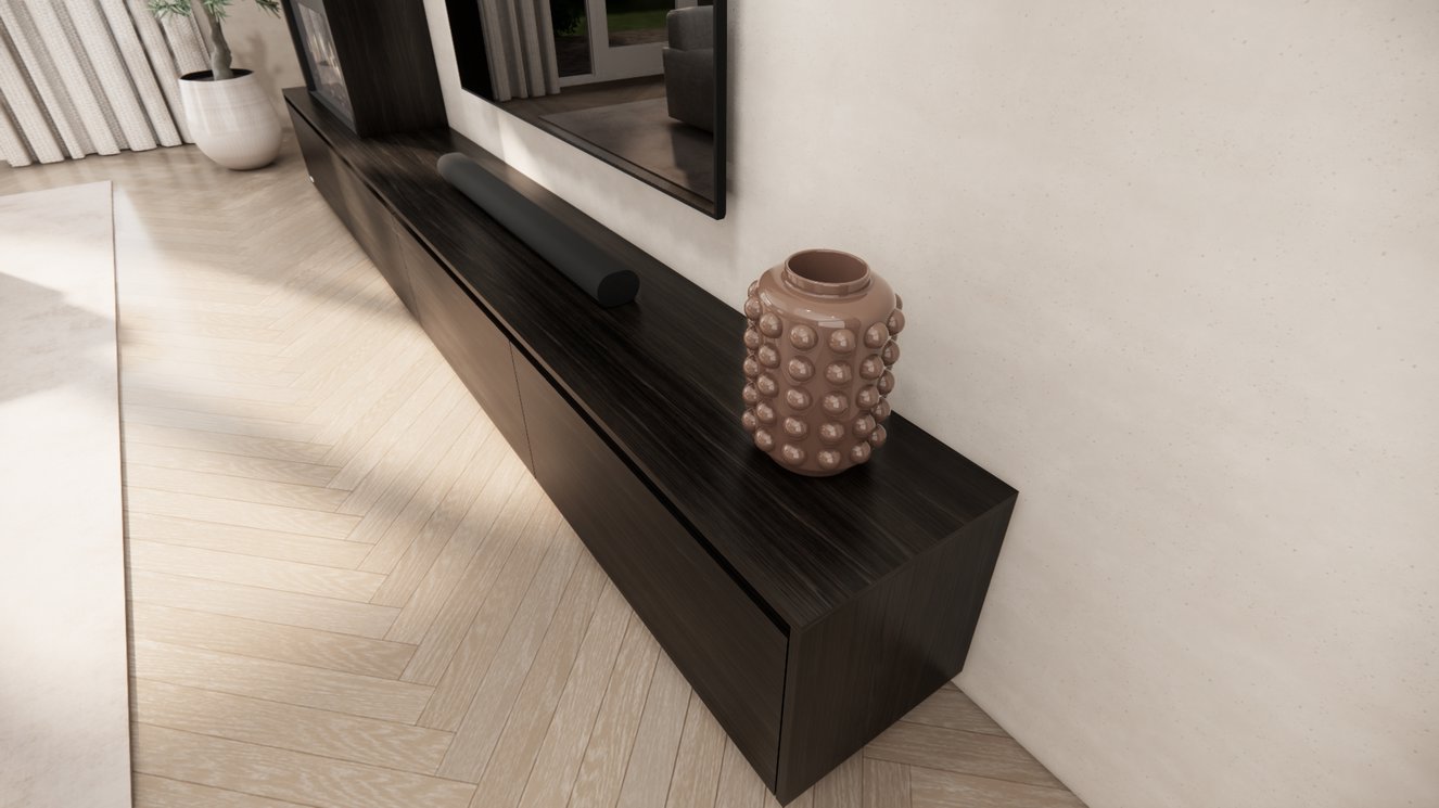 Tv-Meubel	Mason Kalfire	E-ONE	100F 4-kleppen Chimney Classic