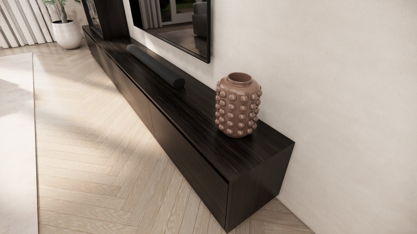 Tv-Meubel	Mason Kalfire	E-ONE	100F 4-kleppen Chimney Royal