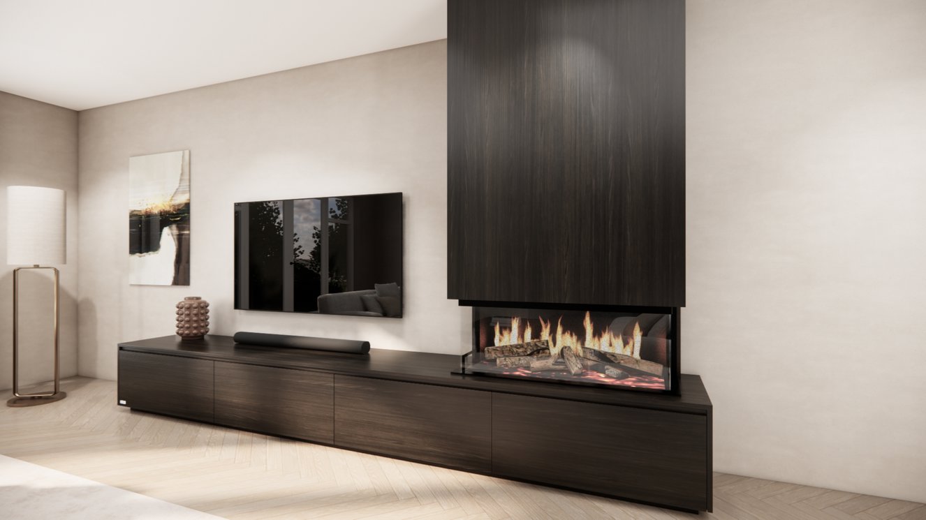 Tv-Meubel	Mason Kalfire	E-ONE	100S 4-kleppen Chimney Classic