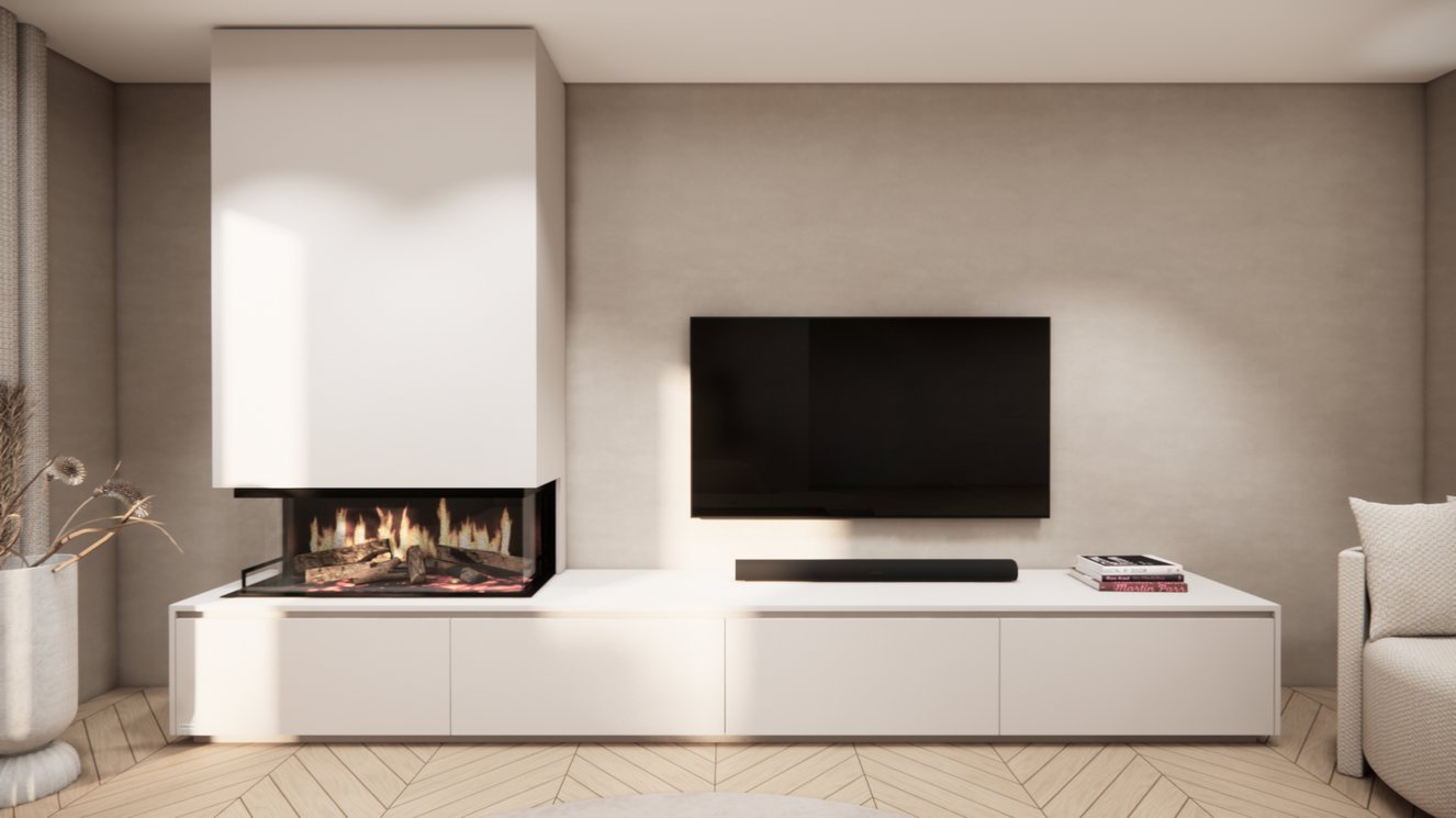 Tv-Meubel	Mason Kalfire	E-ONE	100S 4-kleppen Chimney Classic