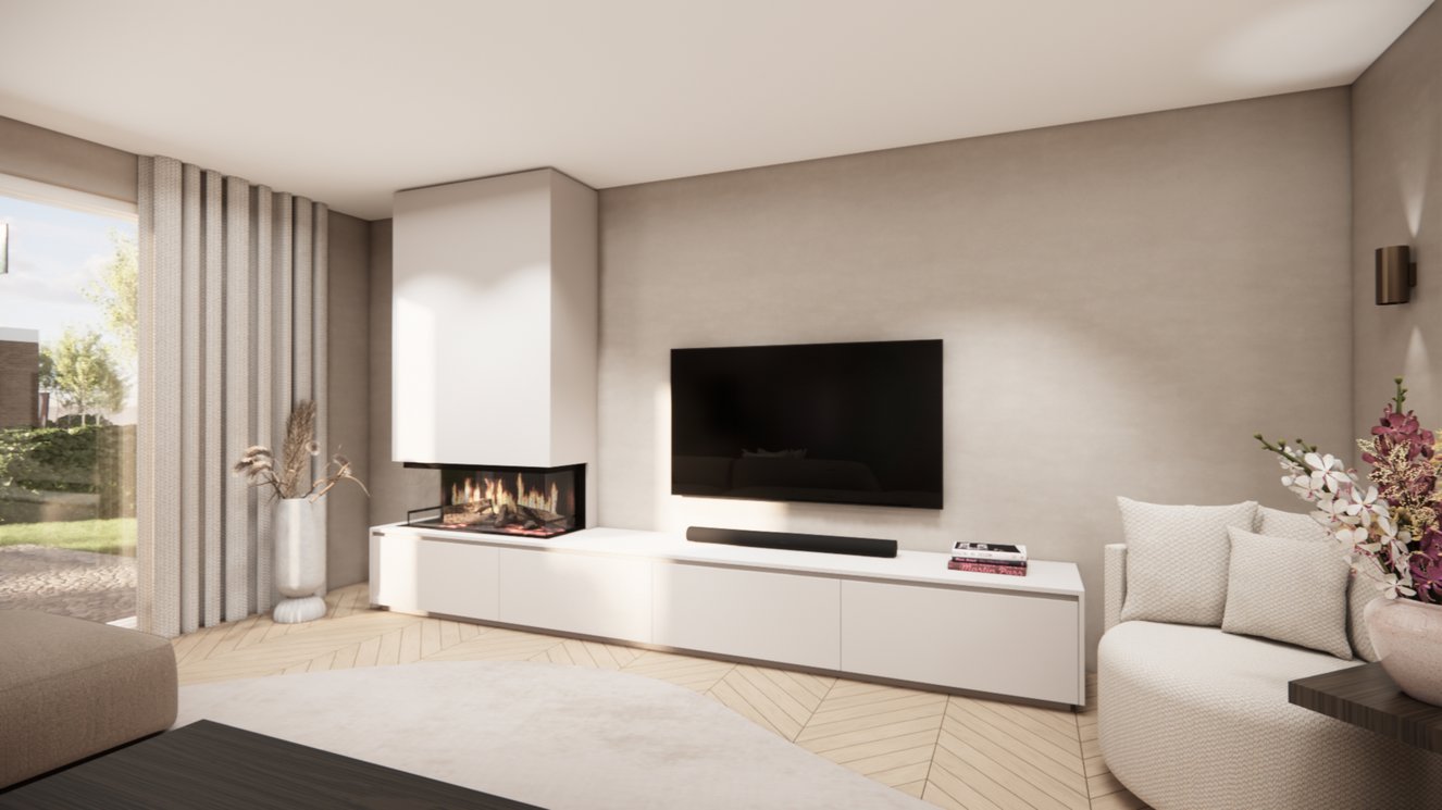 Tv-Meubel	Mason Kalfire	E-ONE	100S 4-kleppen Chimney Classic