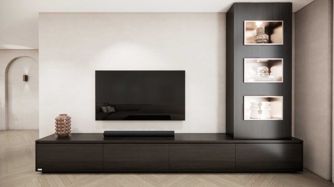 Tv-Meubel	Mason 4-kleppen Chimney Excellent