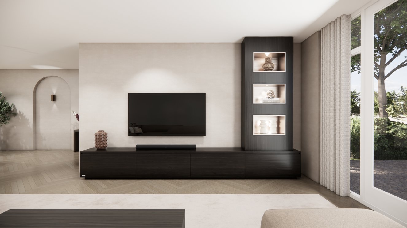 Tv-Meubel	Mason 4-kleppen Chimney Excellent