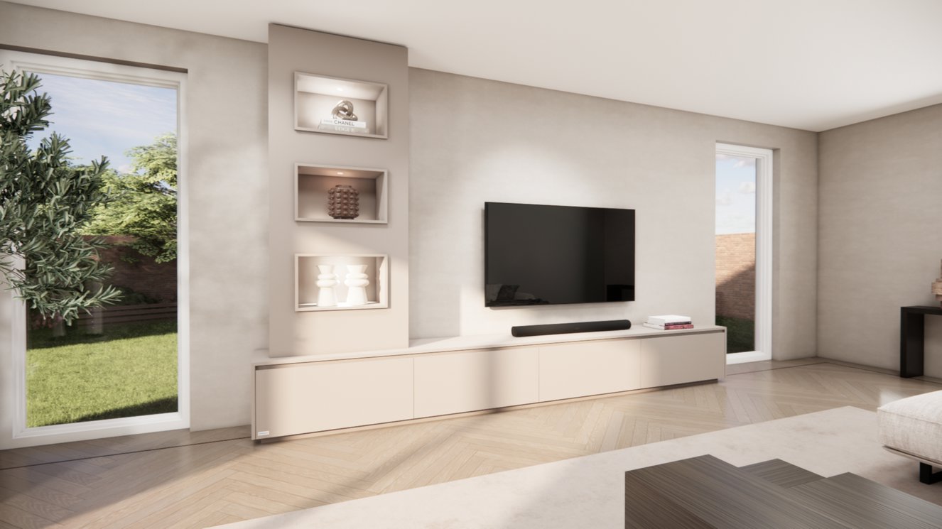 Tv-Meubel	Mason 4-kleppen Chimney Excellent