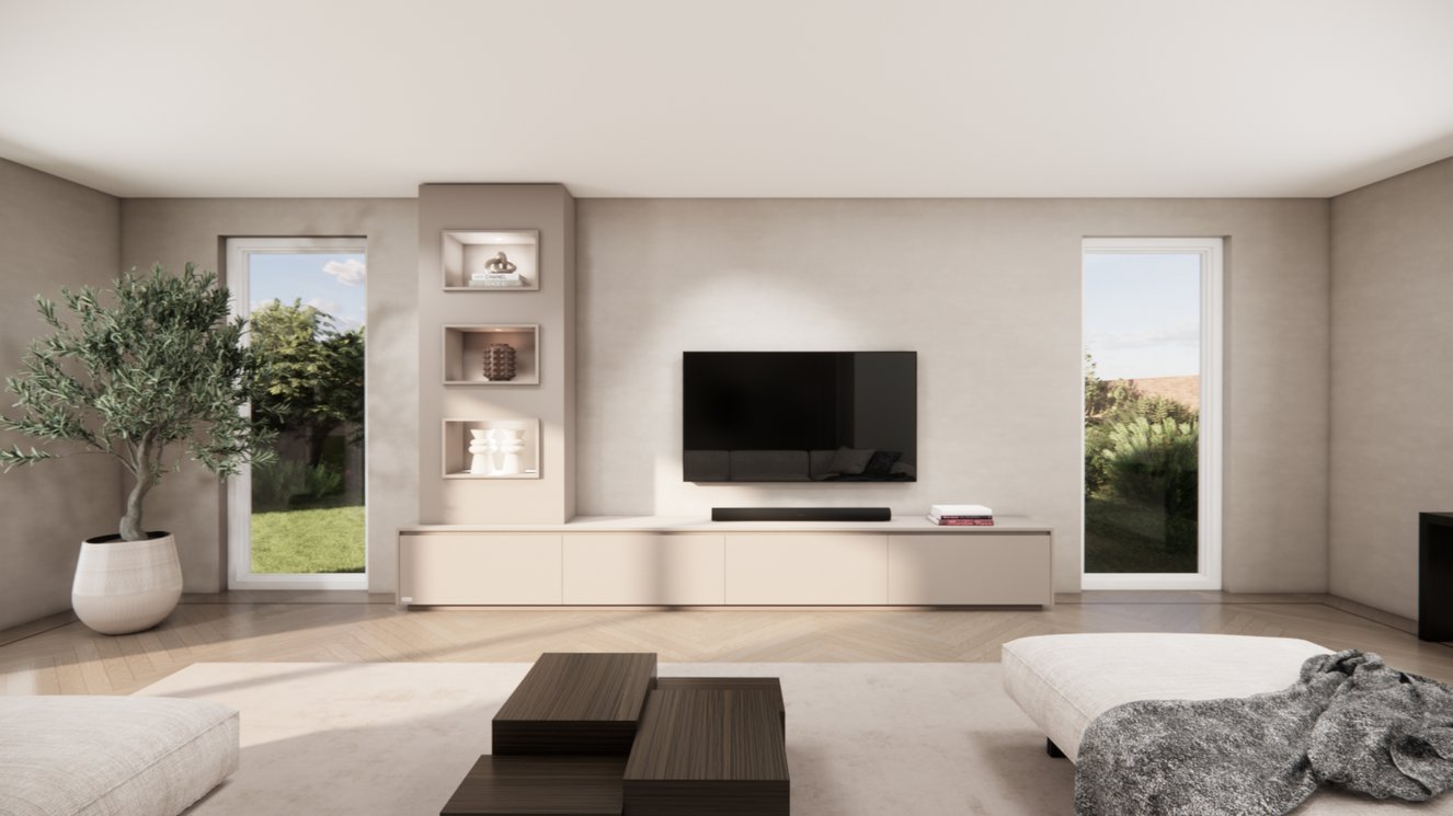 Tv-Meubel	Mason 4-kleppen Chimney Excellent